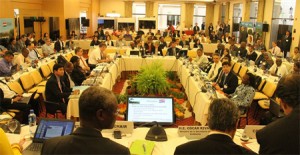 Participants at the UN-REDD Policy Board Meeting, Lima, Peru, 7-9 July, 2014