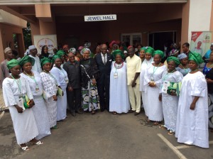 Group photo with women from South West and South East states