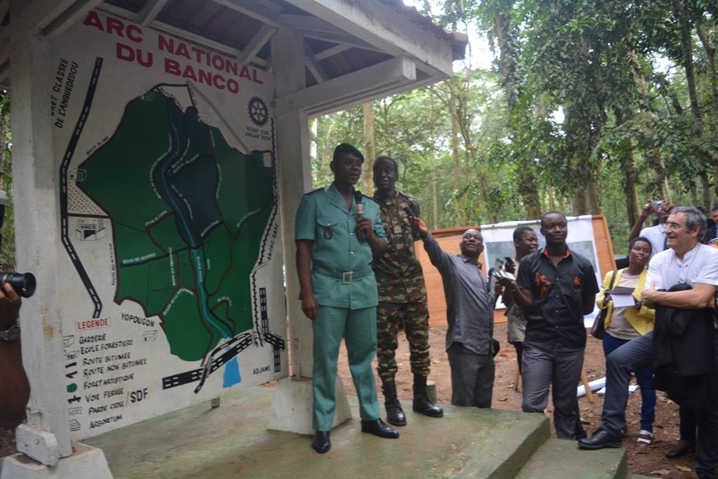 During a trip to the Abidjan Banco National Park