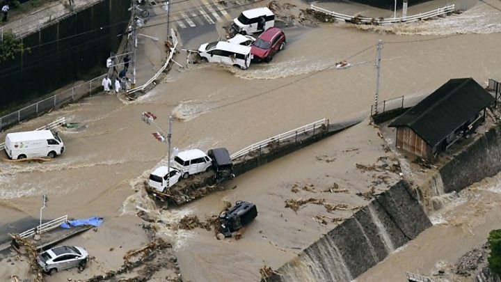 Japan flooding