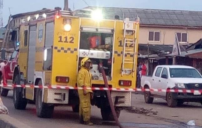 Lagos fuel spillage