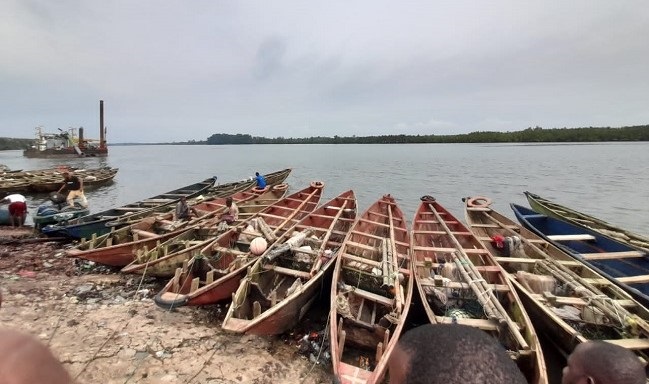 Crayfish beach at Uta Ewua