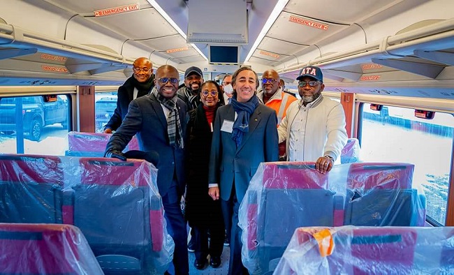 Lagos Red Line train