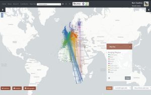 Bird migration atlas