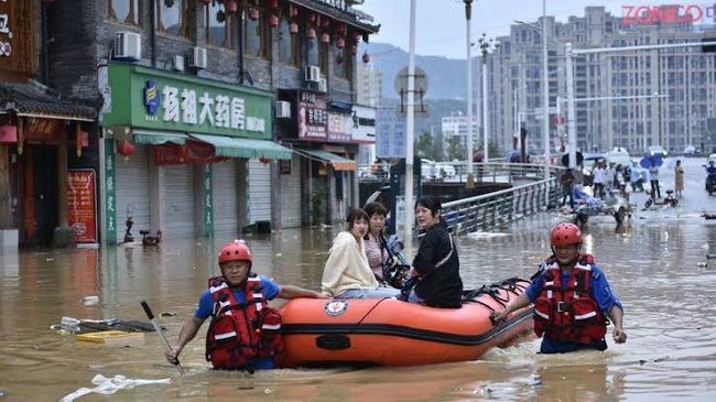 China flood