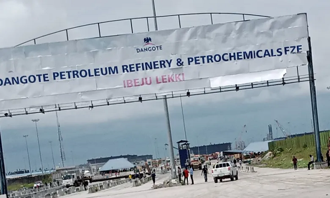 Dangote Refinery gate