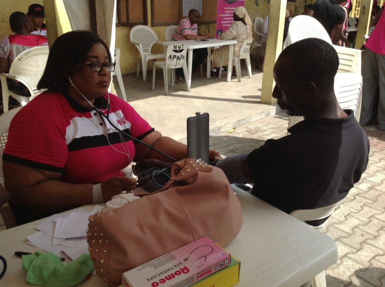 Church takes free healthcare to Lagos residents