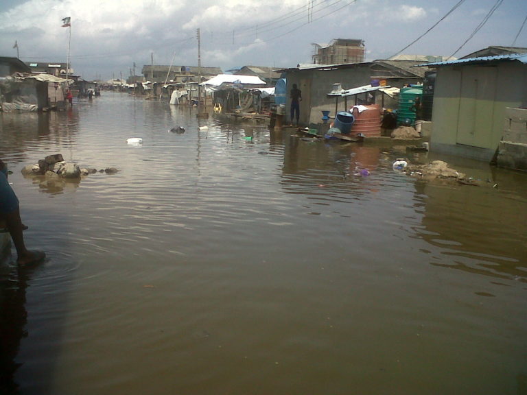 Epidemic looms as Atlantic Ocean inundates Lagos community