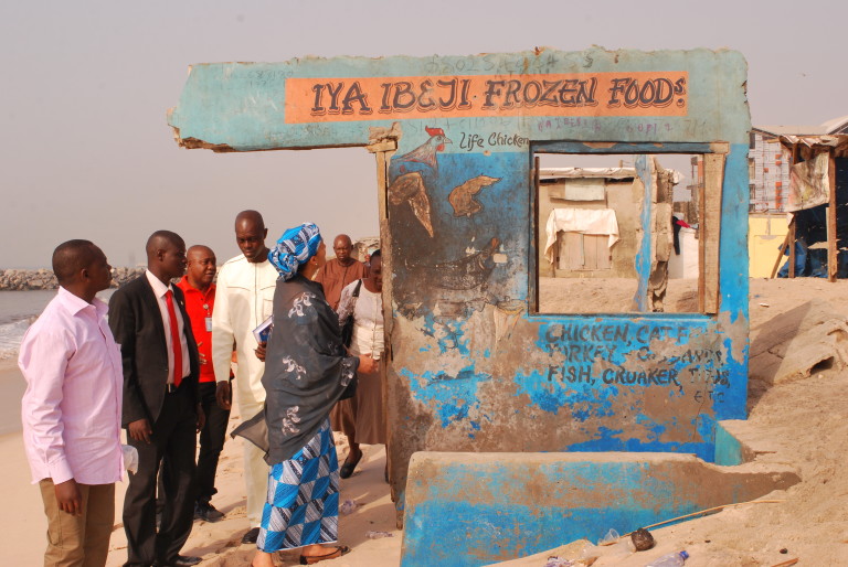 When Amina Mohammed visited impacted sites in Lagos