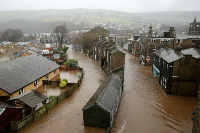 Photos: UK hit by worst floods in decades